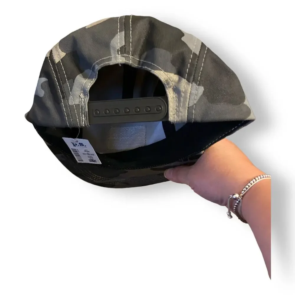 PSNY P.S. From Aeropostale‎ Boys Girls Hat Size OS Gray Snapback Camouflage Camo